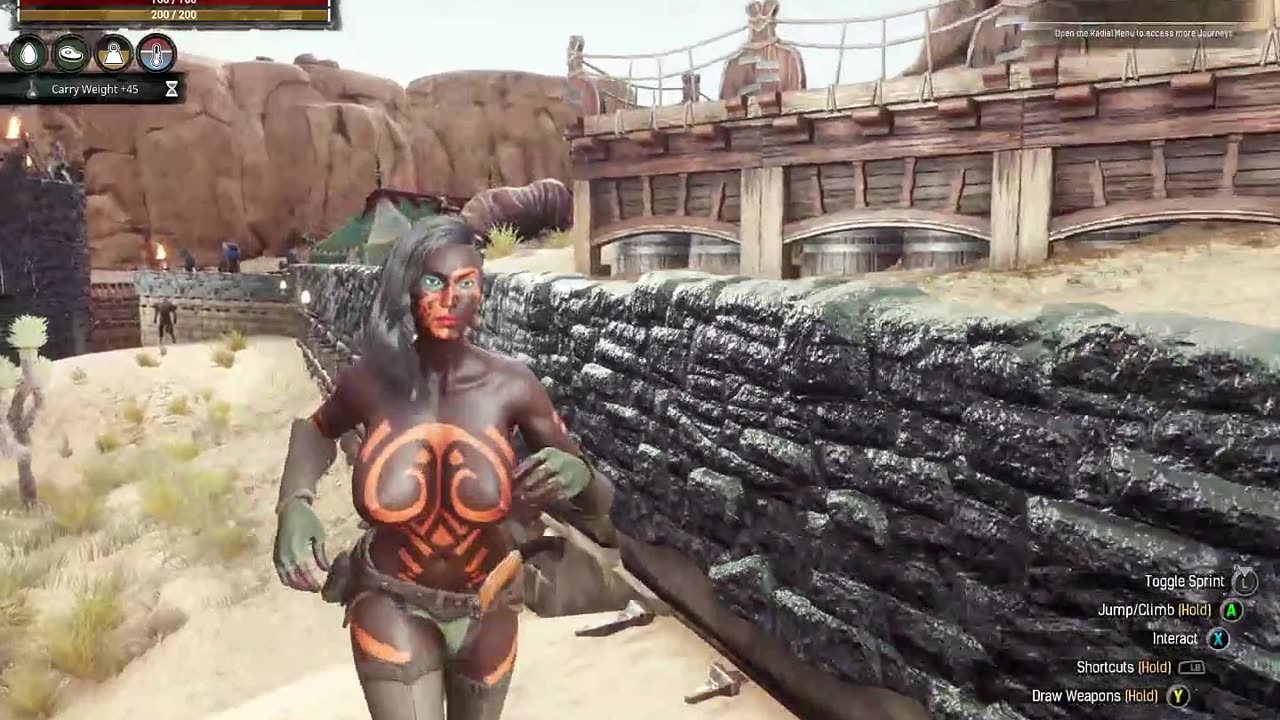 Conan Exiles, beginners guide, first batch, Gold vein rocknose, Bouncing Busty, Boobs,