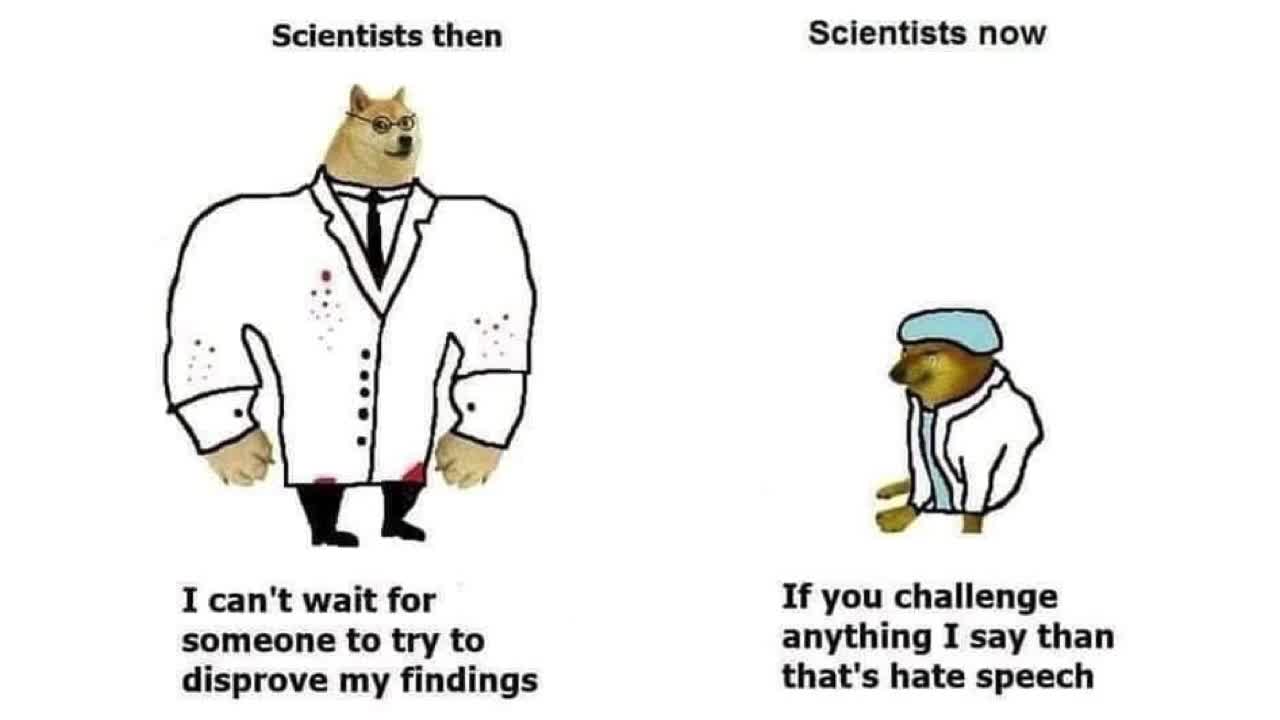 Scientists Then and Now
