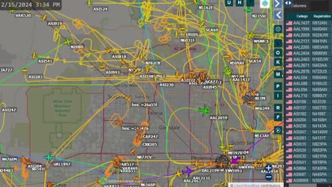Bird Mafia Utah China Time Lapse for Phoenix AZ Feb 15th 2024