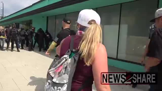 When they did finally build up the courage to fight, they got their arses handed to them