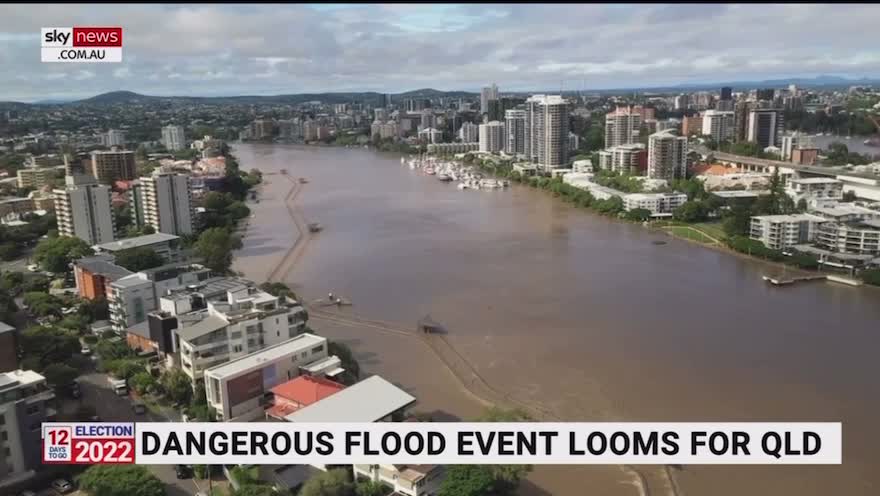 9 may 2022 MSM 5 rain event flood predicted for Queensland. Resilience testing