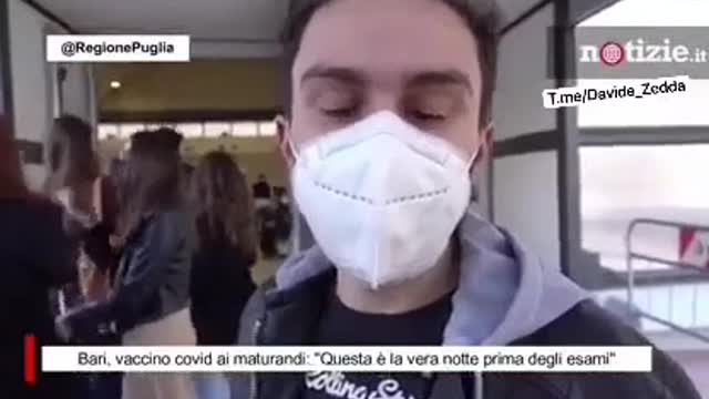 La notte dei vaccinandi. Maggio 2021