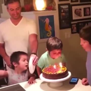 When spoiled kids don't get their way