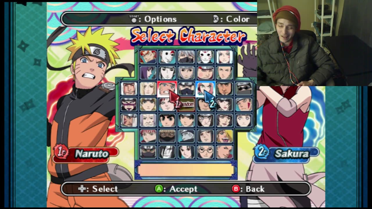 Shino Aburame VS Kankuro In A Naruto Shippuden Clash of Ninja Revolution 3 Battle