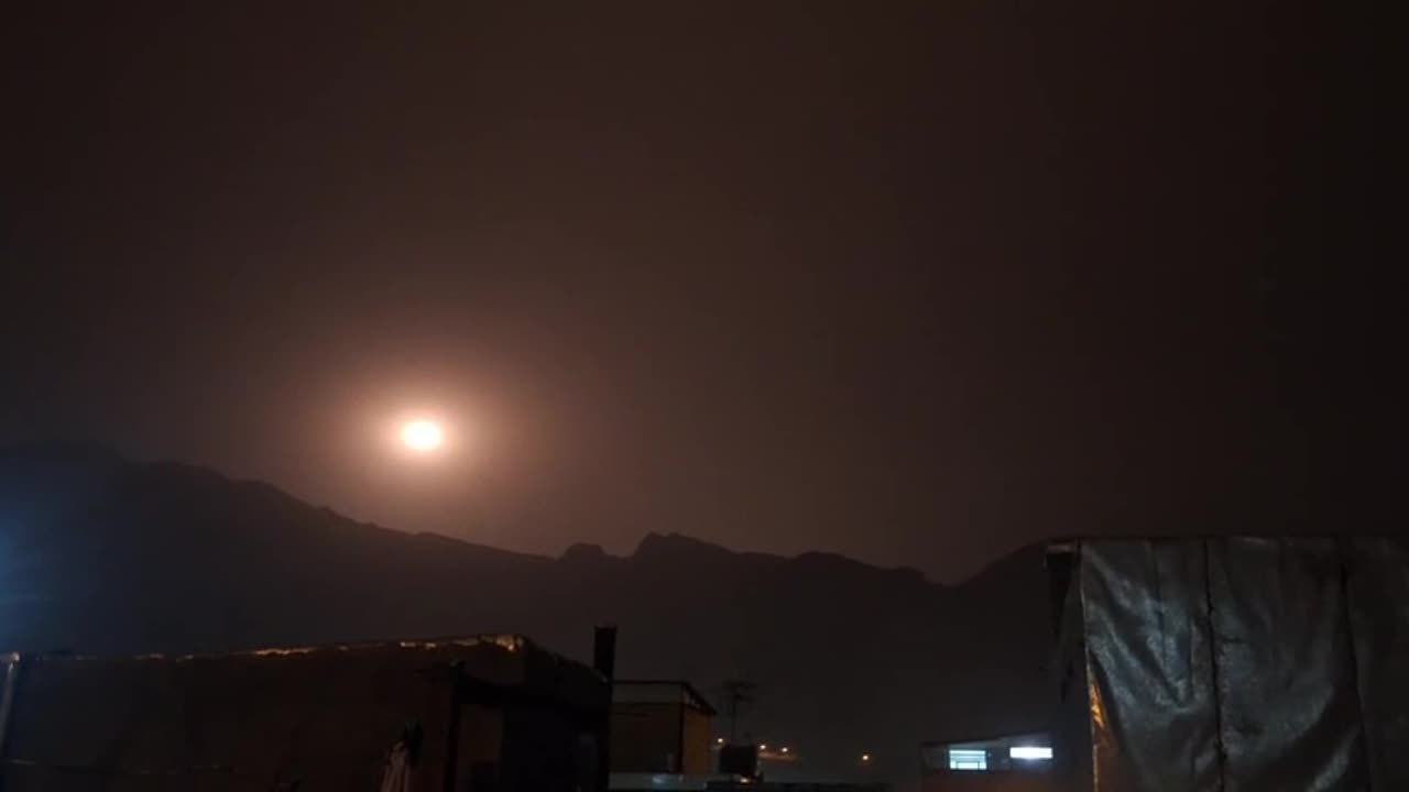 Rockets launched from Kermanshah, Iran to Israel