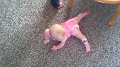 Emma decorates Haley with stickers