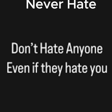 Slinke Scouse - Never Hate #love #light #hope