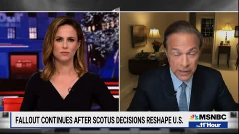 Legal analyst takes the breath away from MSNBC anchor with his terrible dystopian analysis - 7/7/22