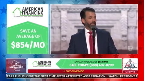 Don Jr Speech at RNC