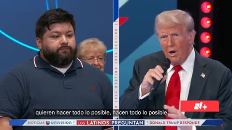 Donald Trump Univision Townhall Miami Florida 10/16/24