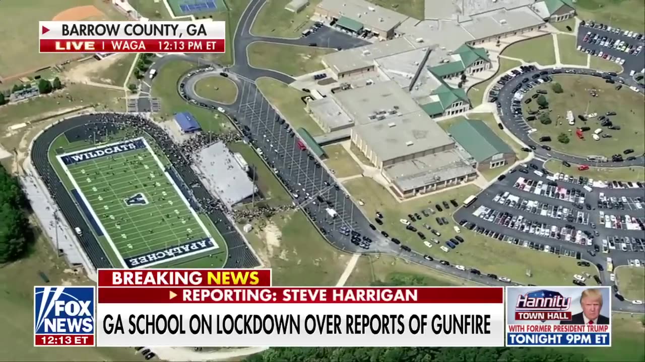 Shooter in custody after reports of gunfire at Georgia school