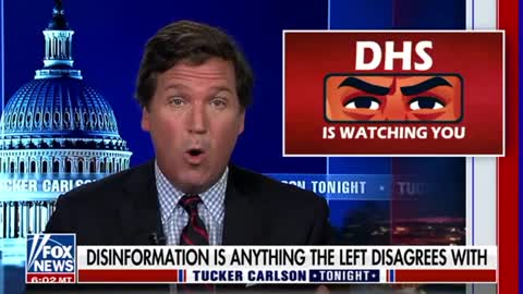 Tucker: The DHS will be enforcing the will of the 'Ministry of truth' with guns! *See Description*