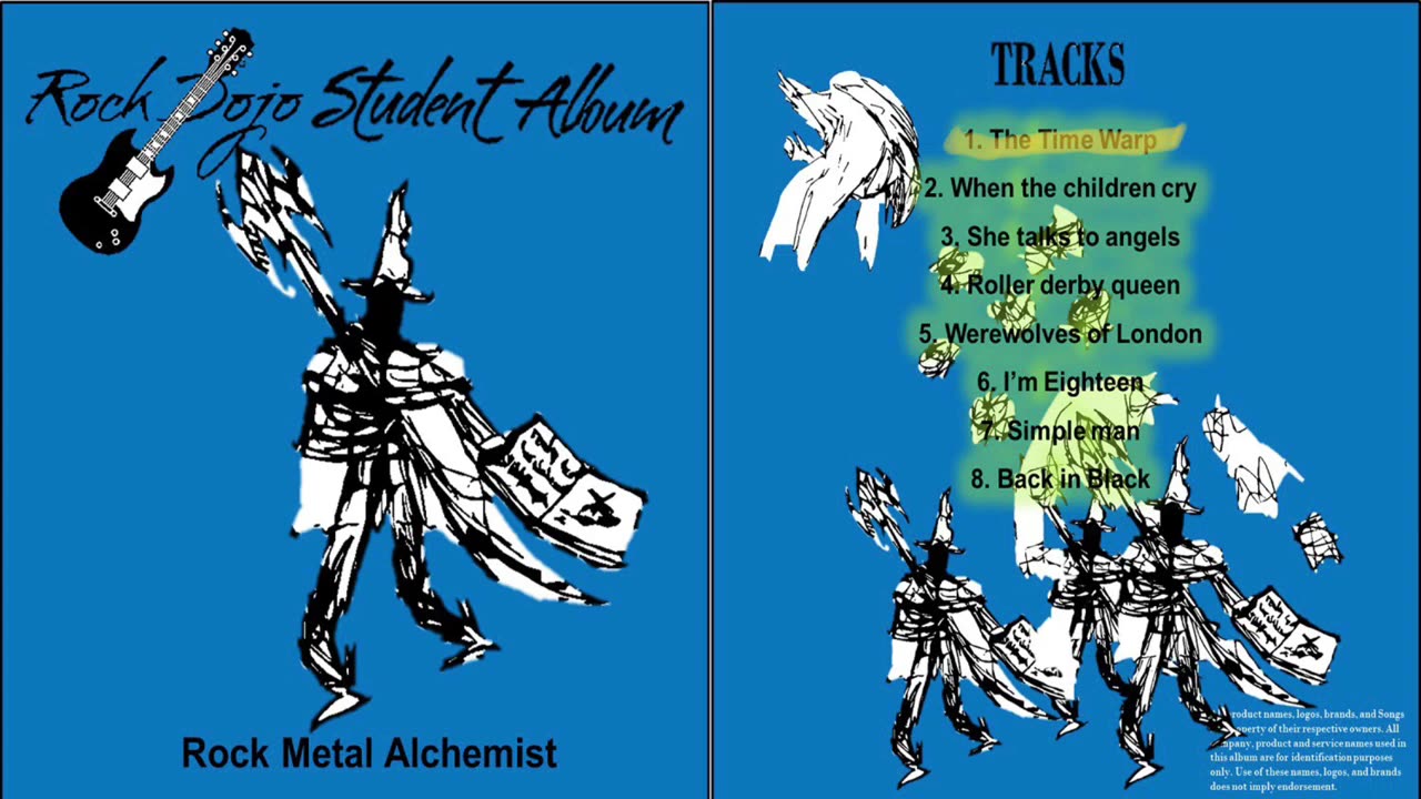 Rock Dojo Student Album #16 “Rock Metal Alchemist”: The Time Warp (Richard O'Brien Cover) Track 1