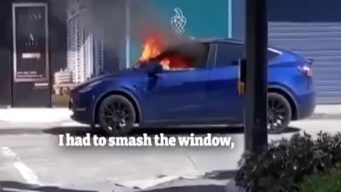 Electric cars are dangerous! The batteries are exploding!