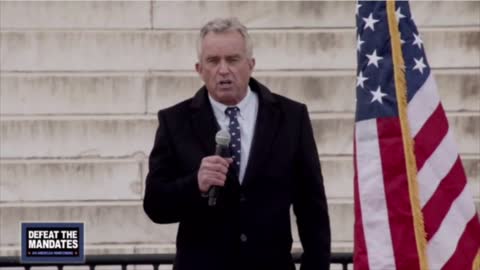 RFK Jr at DC rally January 2022