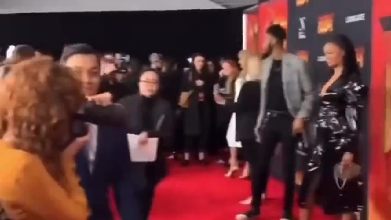 Even The Red Carpet Can't Stop Natural Habit