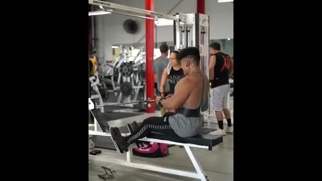 Shoulder Work Out Body Builder #Jim#