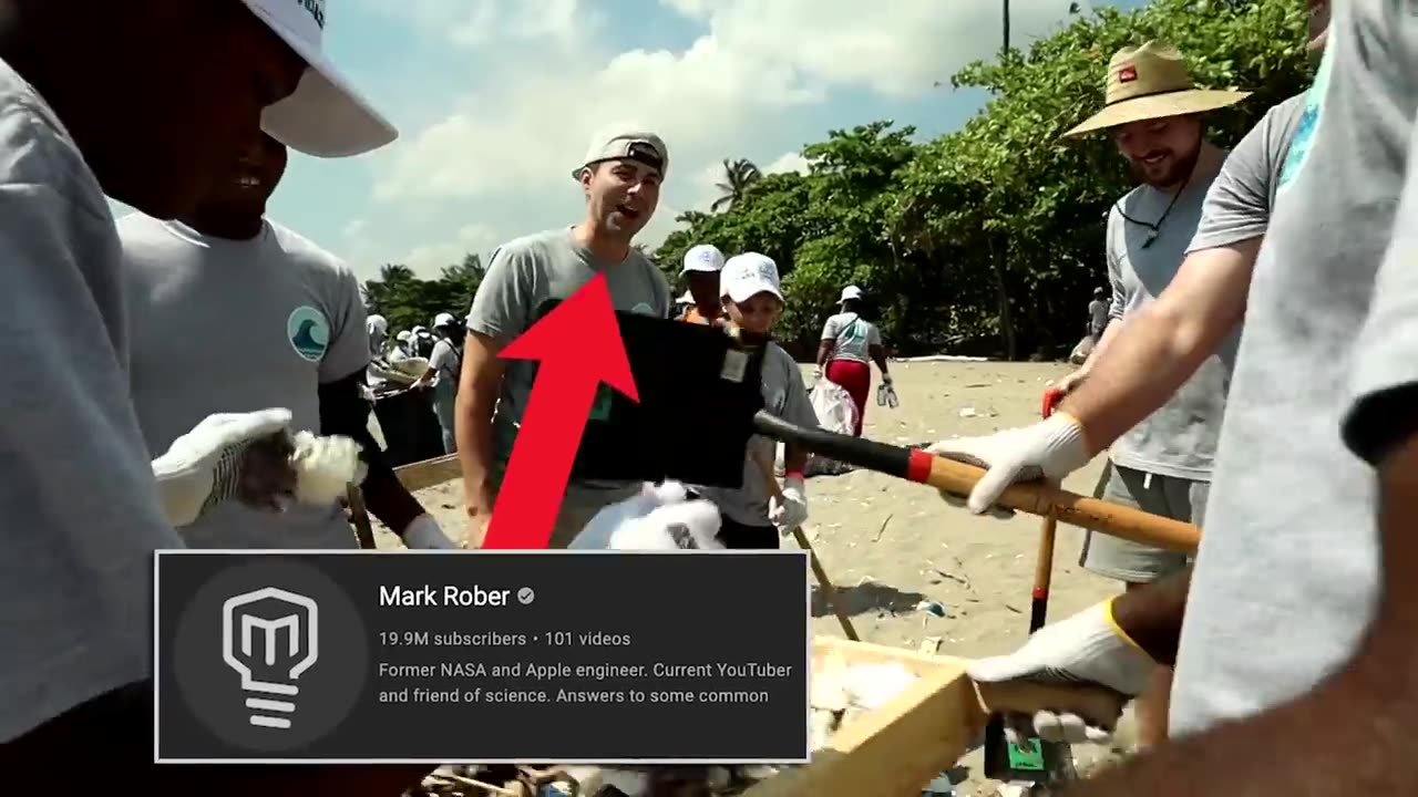 MrBeast Cleaned The World’s Dirtiest Beach #TeamSeas