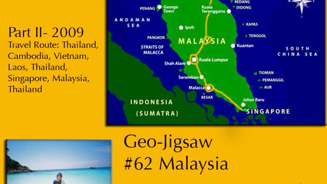 Geo-Jigsaw: #62 Malaysia Pt. 2