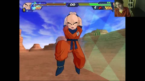 Dragon Ball Z Budokai Tenkaichi 3 Battle #111 With Live Commentary - Vegeta VS Krillin