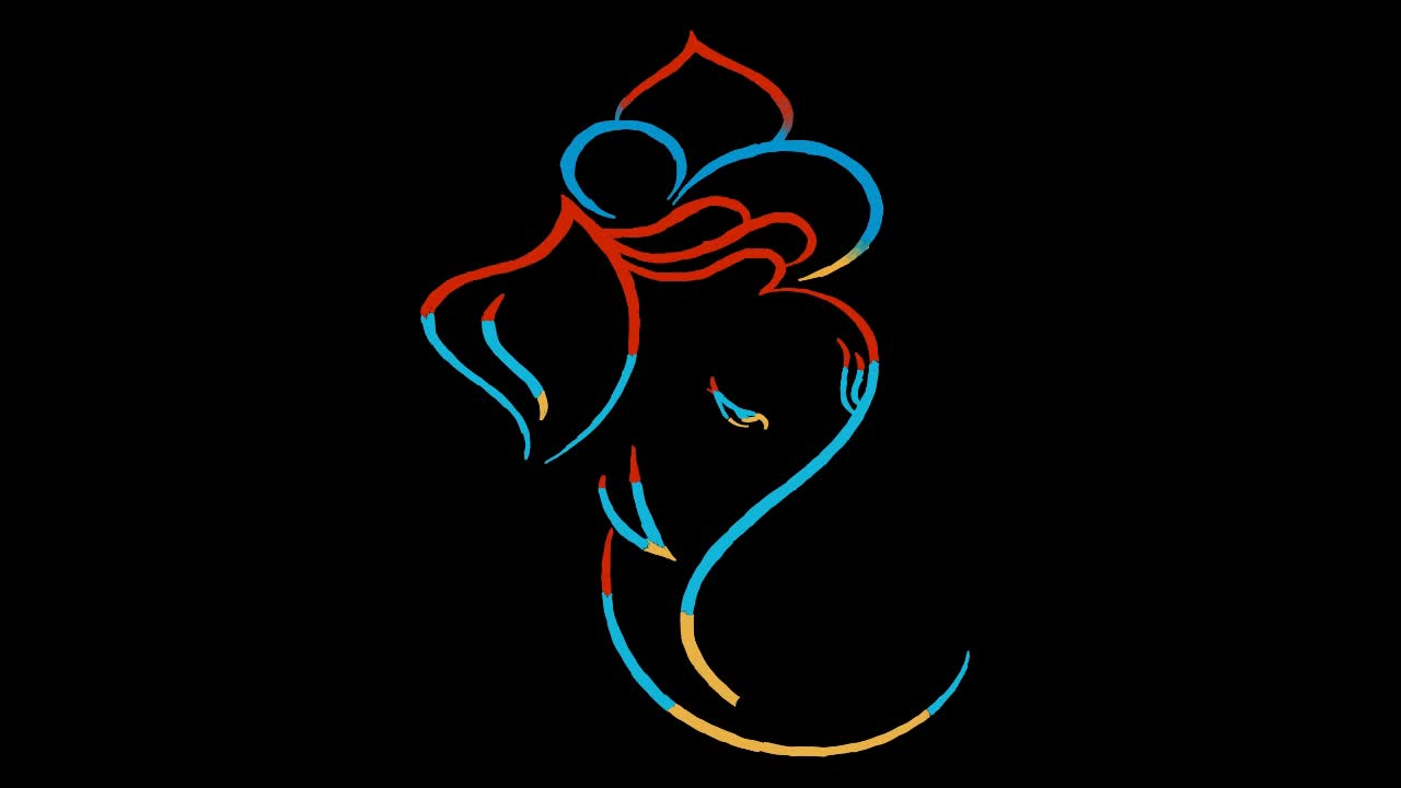 Ganesh Drawing In 1 min