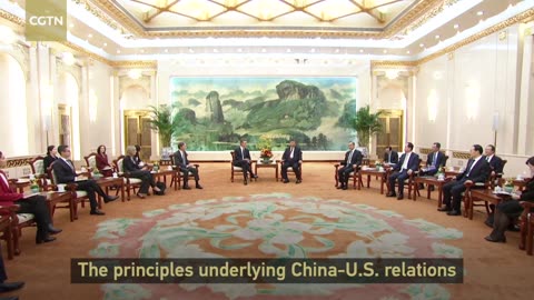 President Xi hopes the U.S. will work with China in the same direction
