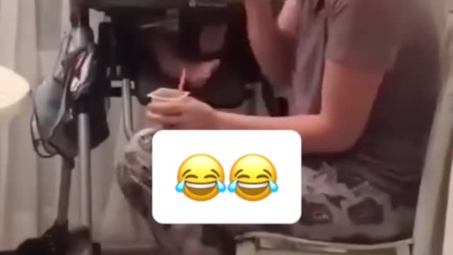 Funniest Kid Laughing at his mother