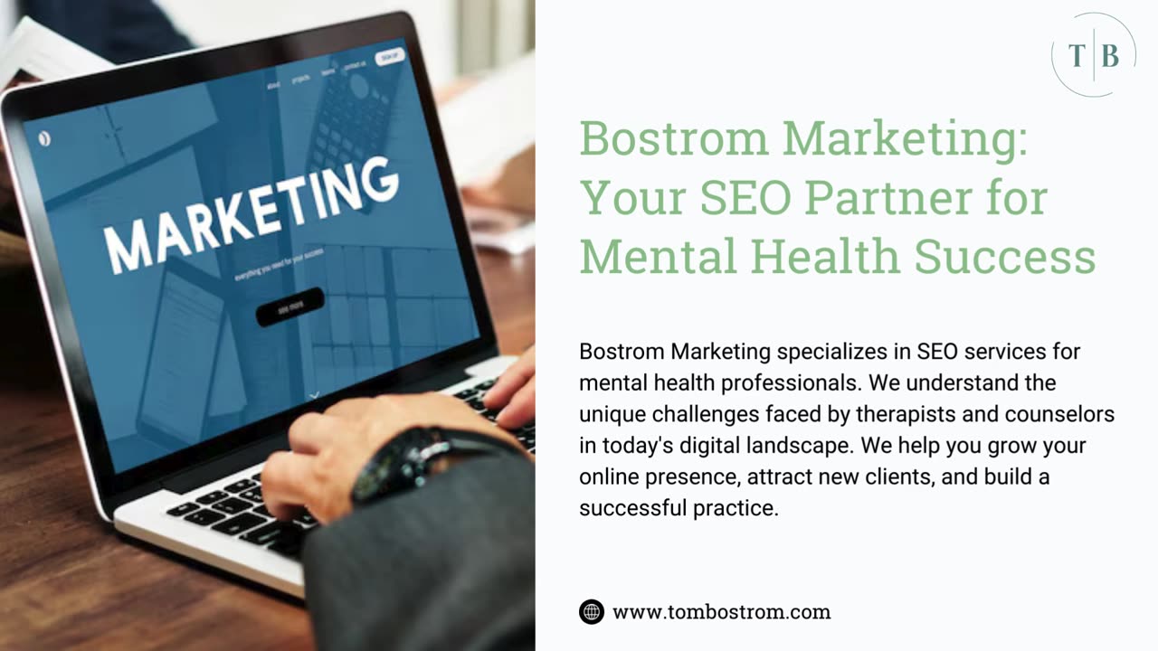 Bostrom Marketing: Your SEO Partner for Mental Health Professionals