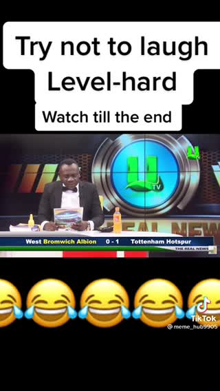 Only in Africa with such news anchor