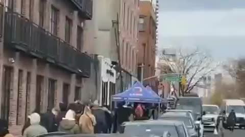 NYC testing sites the line is wrapped around the block, what a way to spend your Sunday