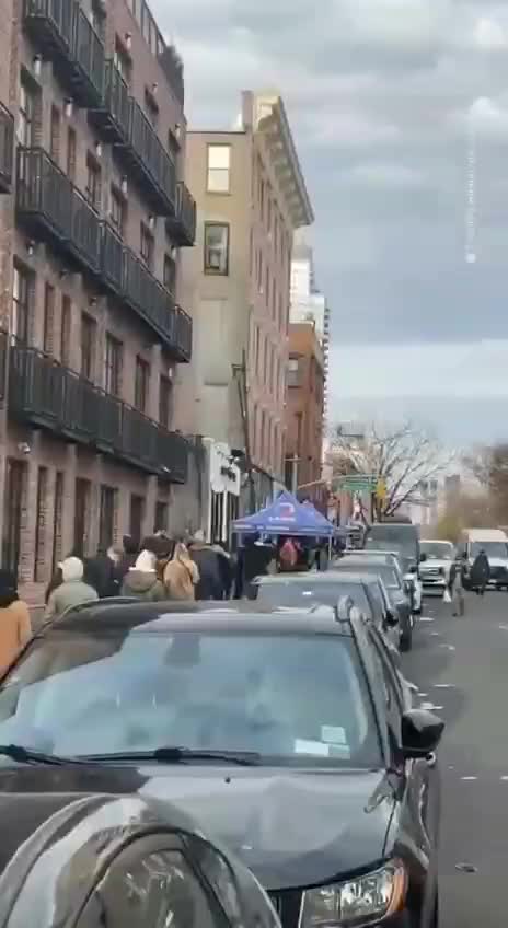 NYC testing sites the line is wrapped around the block, what a way to spend your Sunday