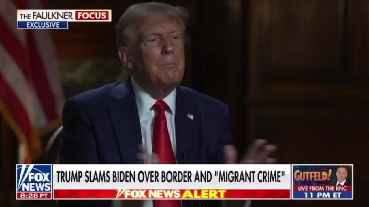 Trump SLAMS Biden over Border & Migrant Crime