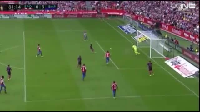 VIDEO: Neymar goal vs Sporting Gijon