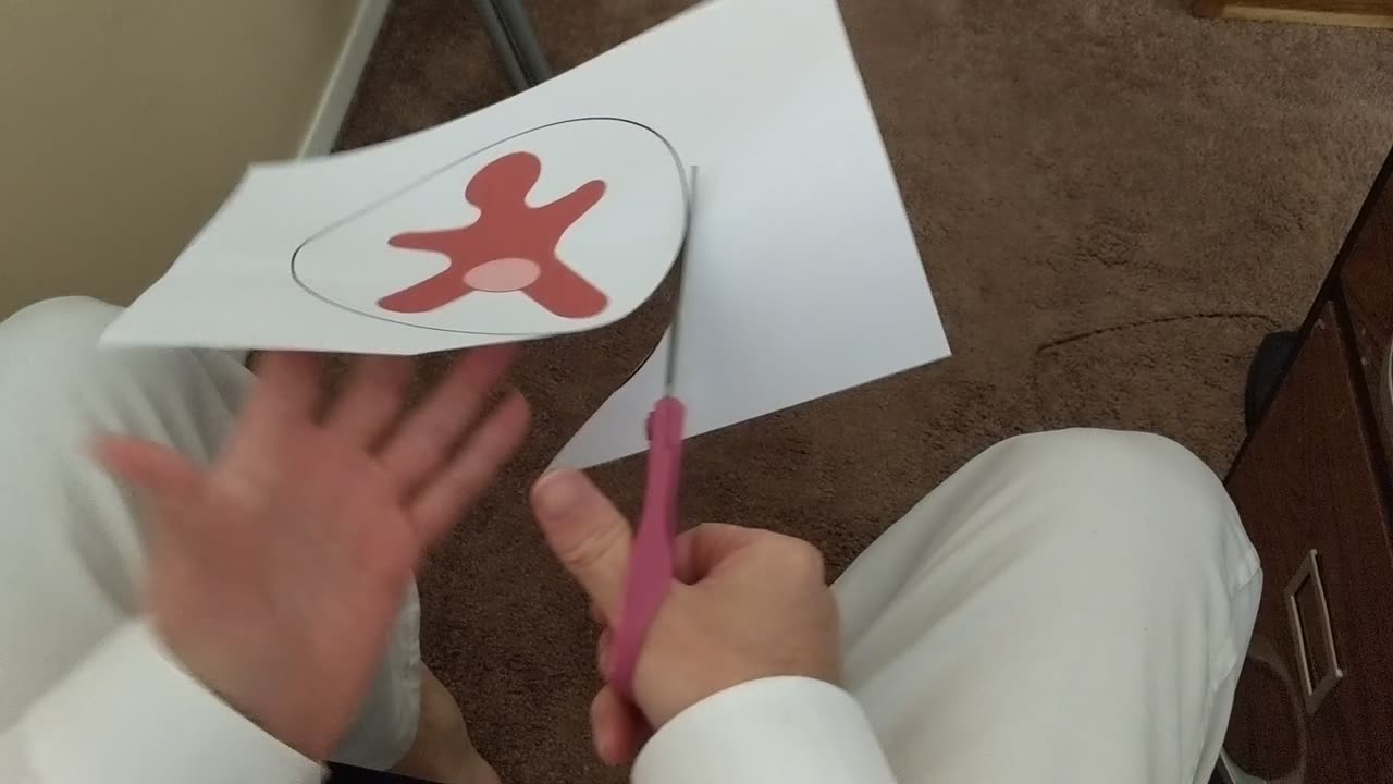 Cut paper not genitalia