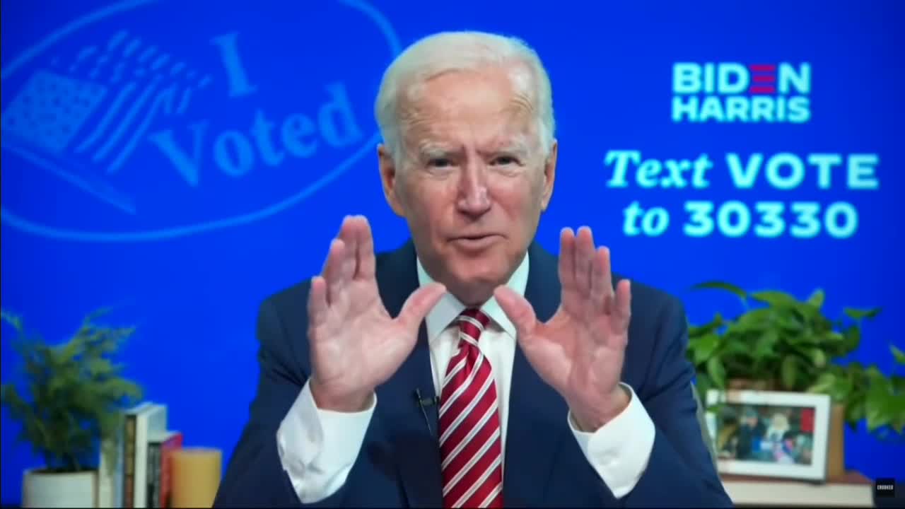 Joe Biden Brags About stealing the election