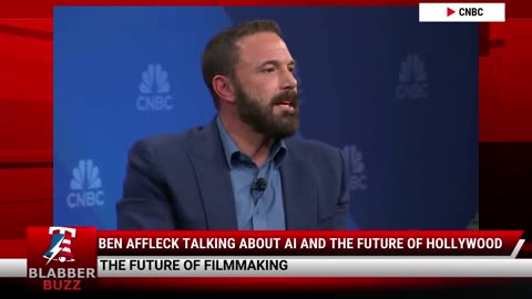 Ben AfSfleck Talking About AI And The Future Of Hollywood