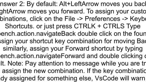 How to back navigate Ctrlclick files in VSCode