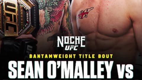 Sean O'Malley, Alexa Grasso set to defend titles at Noche UFC #ufc306 #ufc #mma