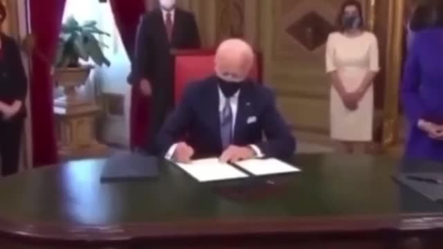 Joe Biden: "What Am I Signing?" Signs It Anyways.. (Executive Order)