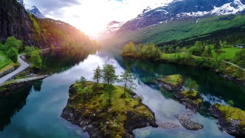 norway sunlight