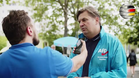 Robust: Maximilian Krah unterstützt AfD-Basis beim Plakatieren in Dresden!