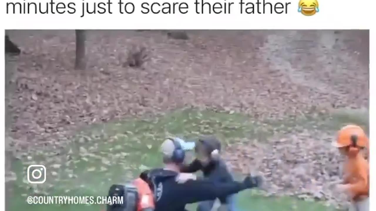 Big surprise for dad