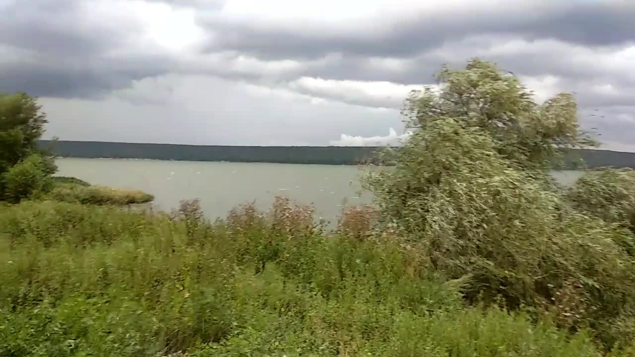 Sky during a thunderstorm