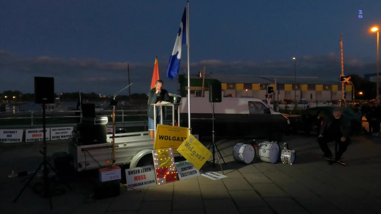 Wolgast Redebeitrag von Sebastian 13-09-2022