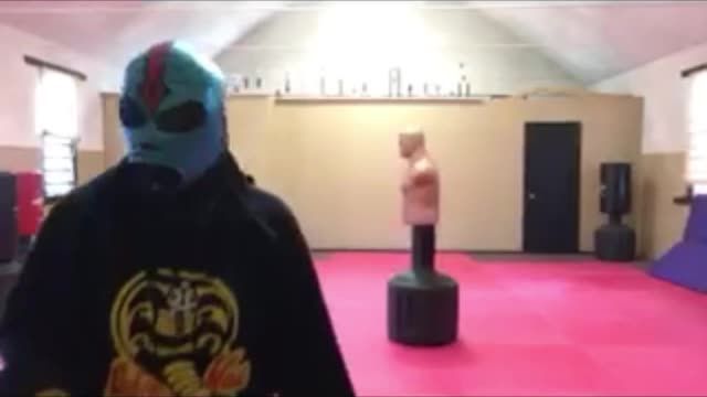 Cobra Kia Shirt & Lucha Libre Mask