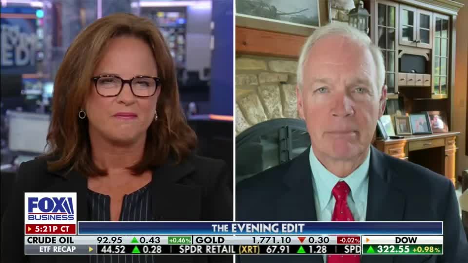 Senator Johnson on Evening Edit 8.25