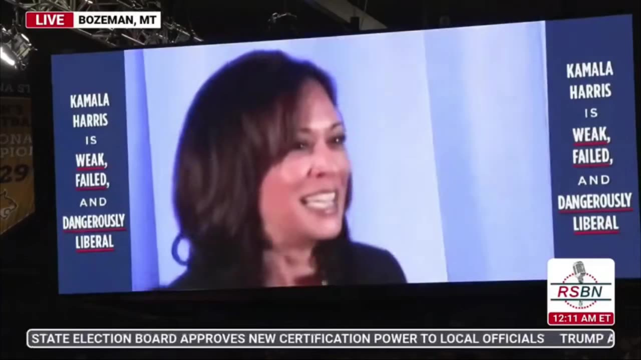 TRUMP SLAMS KAMALA RADICAL AGENDA