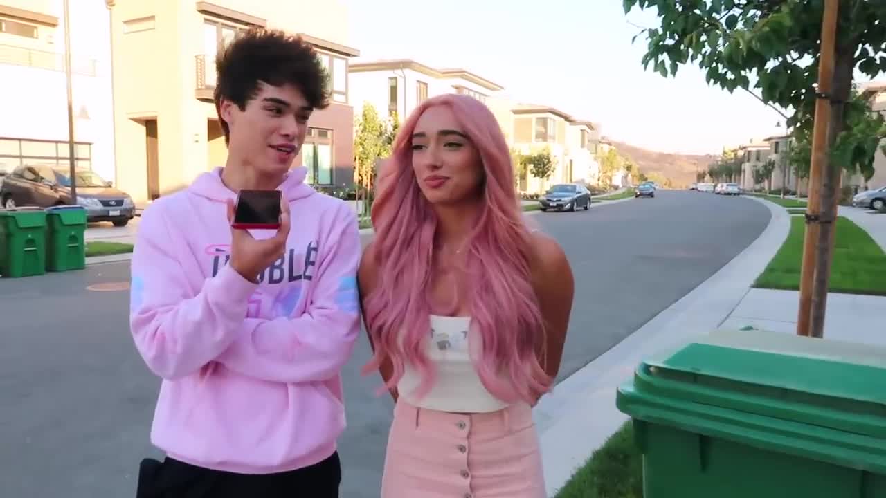 Zombie prank in public