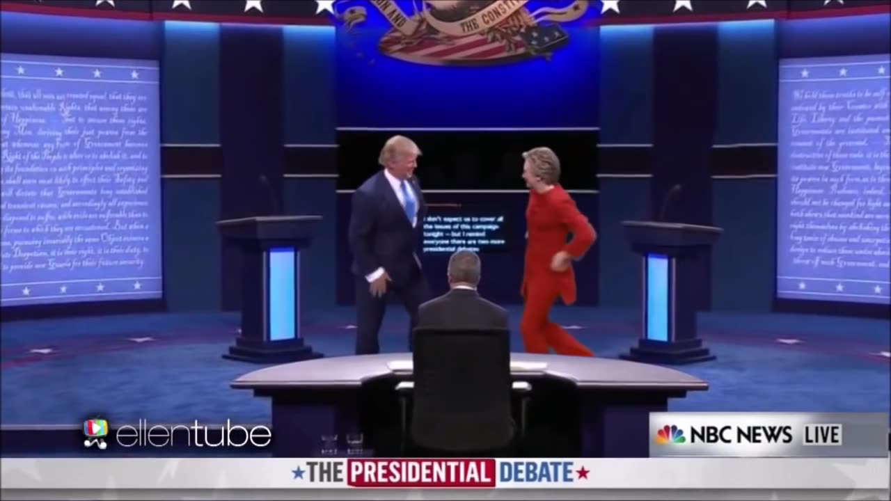 Hillary Clinton v Donald Trump Debate Dance-Off