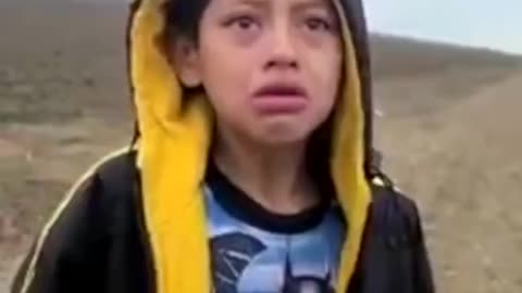 The U.S. Border Patrol found a 10-year-old boy walking alone in the Texas desert.